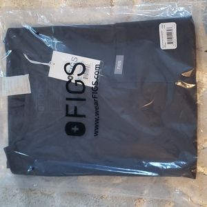 Figs Charcoal Catarina Scrub Top XXS Brand New